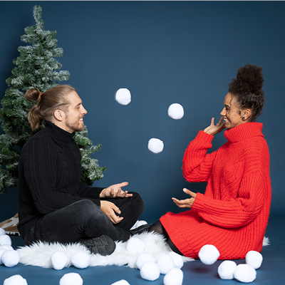 Weihnachtsrequisiten